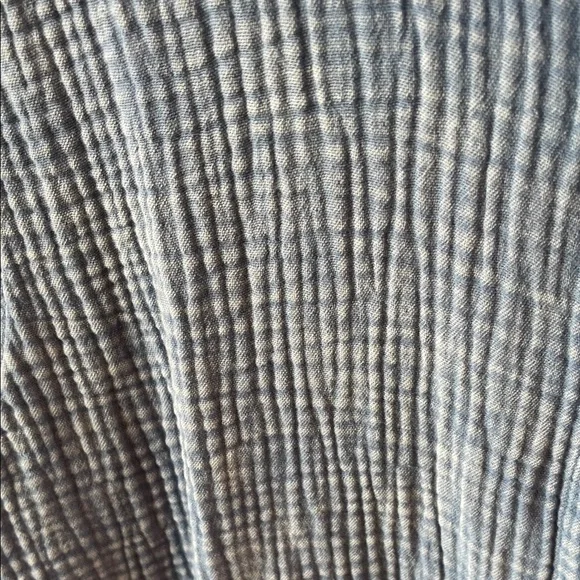 Thread & supply Casual Blue Button Down Shirt - Picture 3 of 4